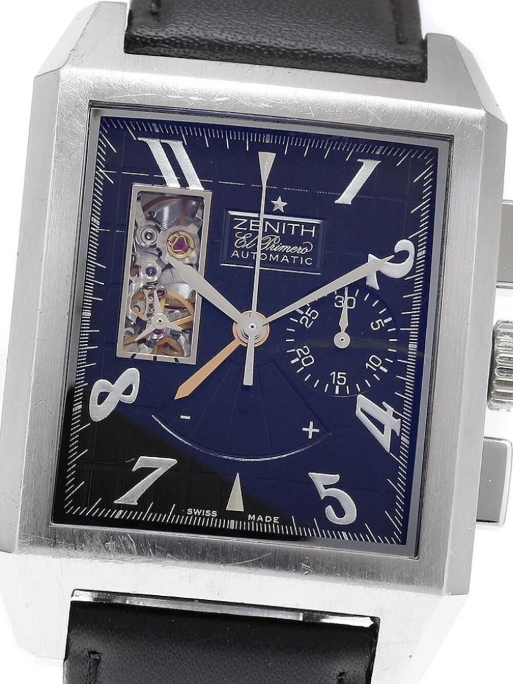 ZENITH Grand Port Royale Open 03.0550.4021 black Dial Automatic Men's_899522